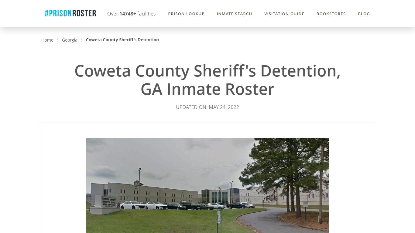 Coweta County Sheriff's Detention, GA Inmate Roster