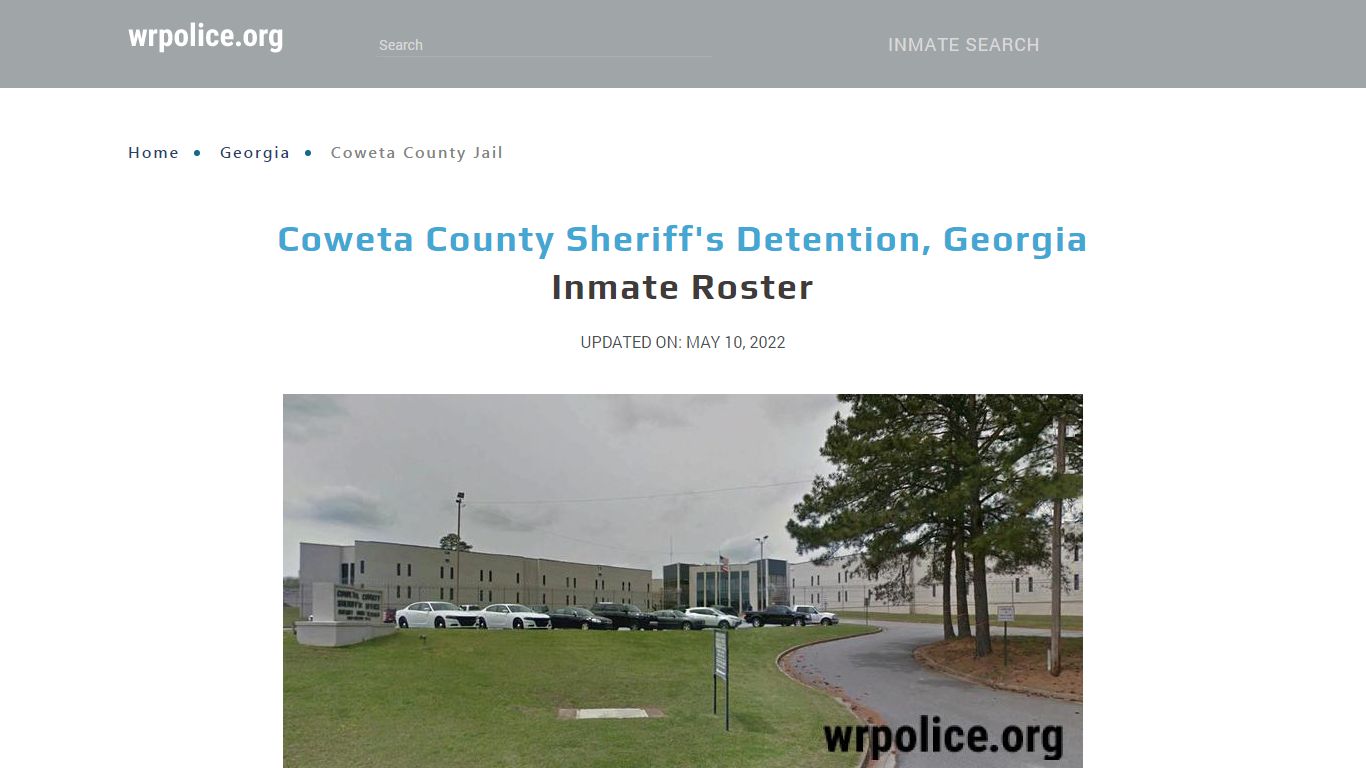 Coweta County Sheriff's Detention, Georgia - Inmate Locator